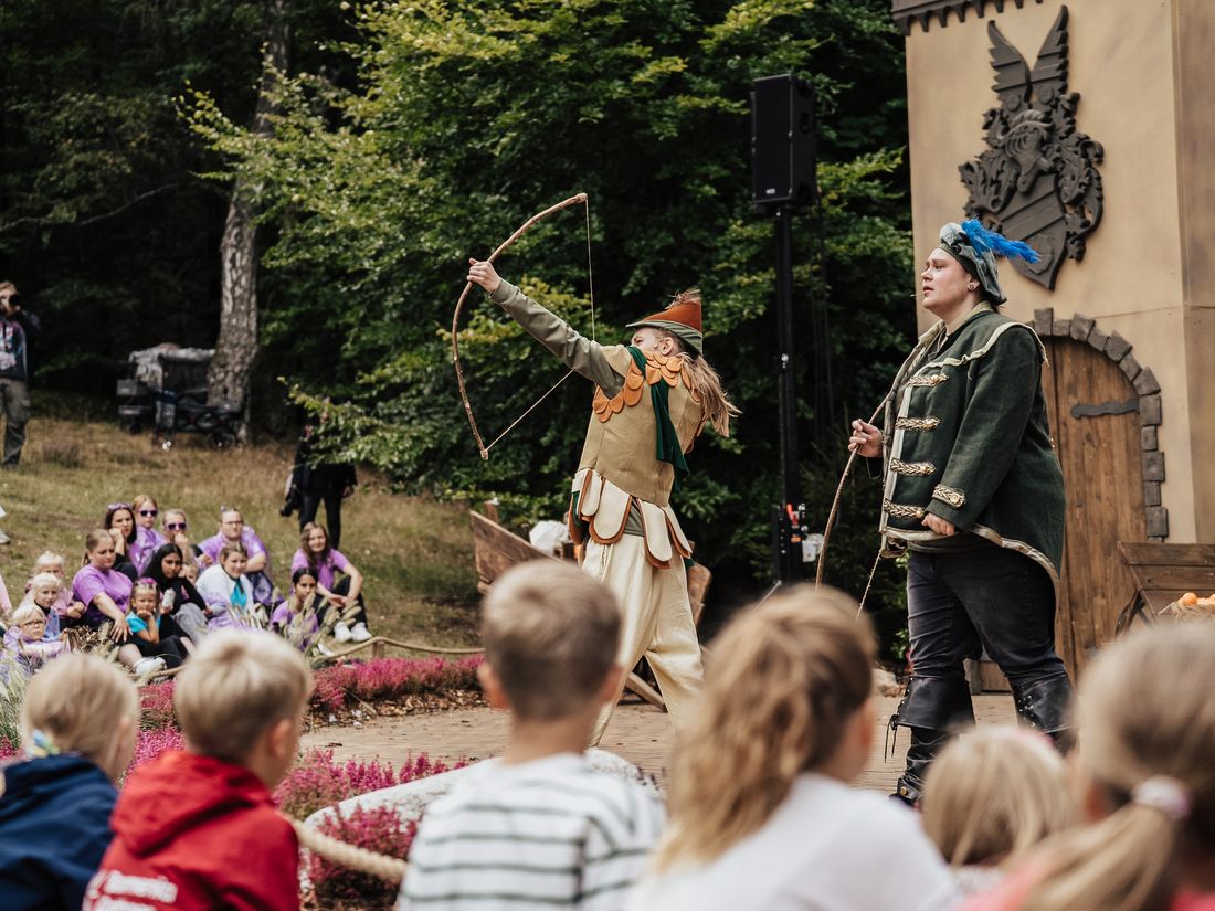 Robin-Hood-Szene beim Festspiel 2026